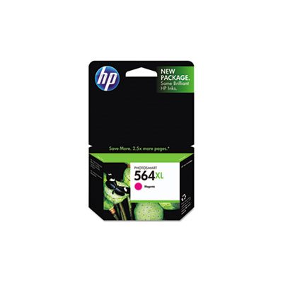 CARTRIDGE, INK, HP 564XL, (CB324WN), High Yield, Magenta, OriginaL