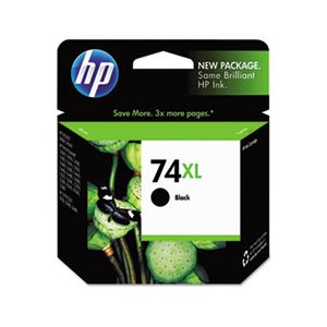 CARTRIDGE, INK, HP 74XL, (CB336WN), High Yield, Black, Original