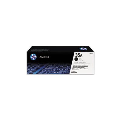 CARTRIDGE, TONER, LASERJET, HP 35A, (CB435A), Black, Original