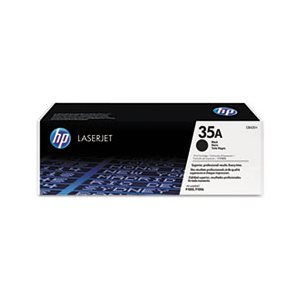 CARTRIDGE, TONER, LASERJET, HP 35A, (CB435A), Black, Original