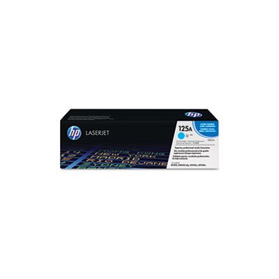 CARTRIDGE, TONER, LASERJET, HP 125A, (CB541A), Cyan, Original