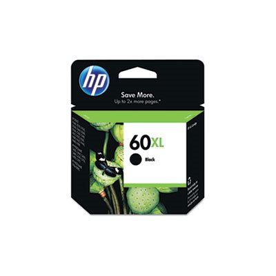 CARTRIDGE, INK, HP 60XL, (CC641WN), High Yield, Black, Original