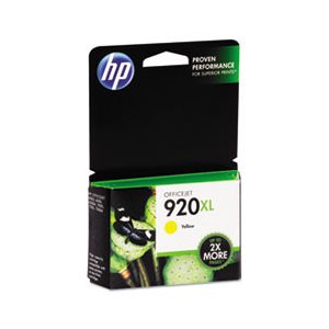 CARTRIDGE, INK, HP 920XL, (CD974AN), High Yield, Yellow, Original