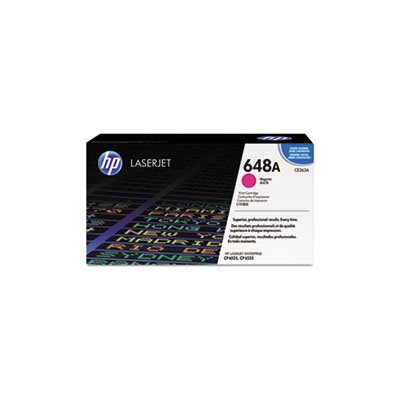 CARTRIDGE, TONER, LASERJET, HP 648A, (CE263A), Magenta, Original 