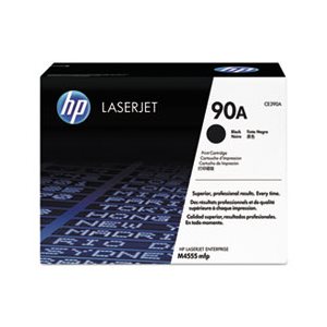 CARTRIDGE, TONER, LASERJET, HP 90A, (CE390A), Black, Original 