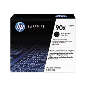 CARTRIDGE, TONER, LASERJET, HP 90X, (CE390X), High Yield, Black, Original