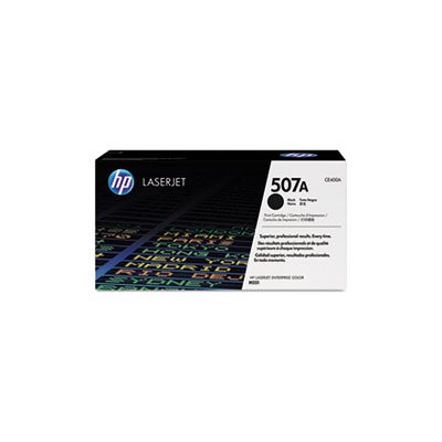 CARTRIDGE, TONER, LASERJET, HP 507A, (CE400A), Black, Original 