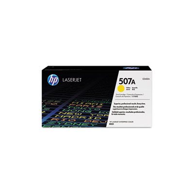 CARTRIDGE, TONER, LASERJET, HP 507A, (CE402A), Yellow, Original 