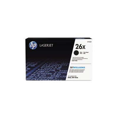 CARTRIDGE, TONER, LASERJET, HP 26X, (CF226X), High-Yield, Black, Original 