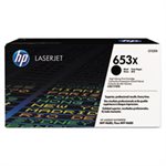 CARTRIDGE, TONER, LASERJET, HP 653X, (CF320X), High Yield, Black, Original