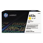CARTRIDGE, TONER, LASERJET, HP 653A, (CF322A), Yellow, Original