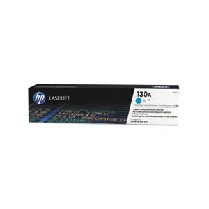 CARTRIDGE, TONER, LASERJET, HP 130A, (CF351A), Cyan, Original 