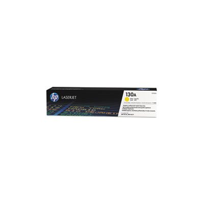 CARTRIDGE, TONER, LASERJET, HP 130A, (CF352A), Yellow, Original 