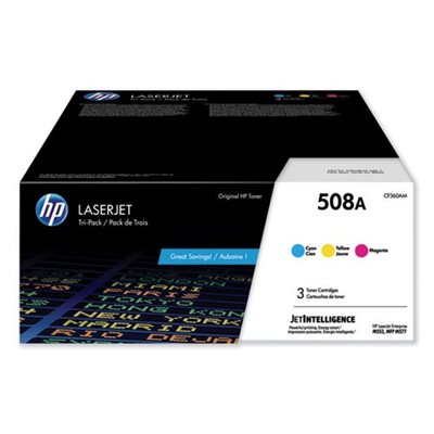 TONER, HP 508A, CMY, 3PK, AST