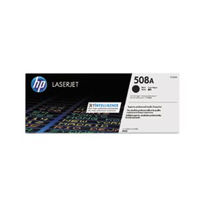 CARTRIDGE, TONER, LASERJET, HP 508A, (CF360A), Black, Original 