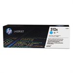 CARTRIDGE, TONER, LASERJET, HP 312A, (CF381A), Cyan, Original