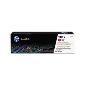 CARTRIDGE, TONER, LASERJET, HP 201X, (CF403X), High Yield, Magenta, Original 