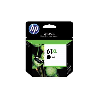 CARTRIDGE, INK, HP 61XL, (CH563WN), High Yield, Black, Original 