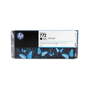 CARTRIDGE, INK, HP 772, (CN635A), Matte Black, Original