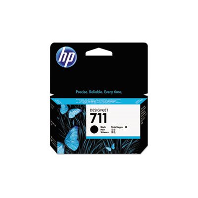 CARTRIDGE, INK, HP 711, (CZ129A), Black, Original