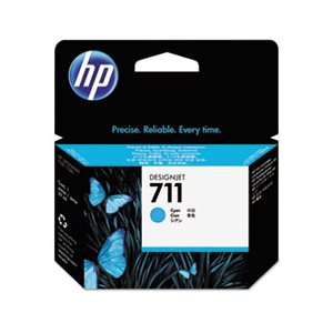 CARTRIDGE, INK, HP 711, (CZ130A), Cyan, Original