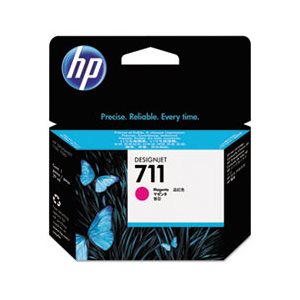 CARTRIDGE, INK, HP 711, (CZ131A), Magenta, Original