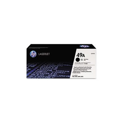 CARTRIDGE, TONER, LASERJET, HP 49A, (Q5949A), Black, Original 