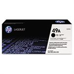 CARTRIDGE, TONER, LASERJET, HP 49A, (Q5949A), Black, Original 