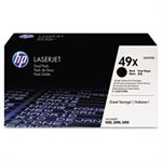 HP 49X, (Q5949X-D) 2-pack High Yield Black Original LaserJet Toner Cartridges