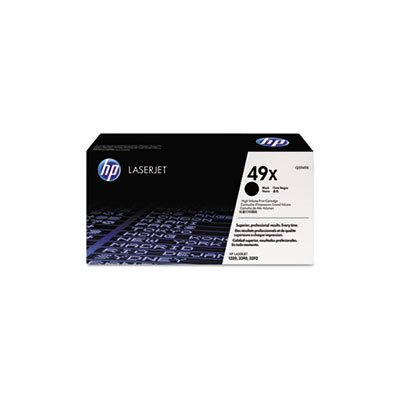 CARTRIDGE, TONER, LASERJET, HP 49X, (Q5949X), High Yield, Black, Original