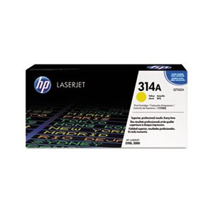 HP 314A, (Q7562A) Yellow Original LaserJet Toner Cartridge