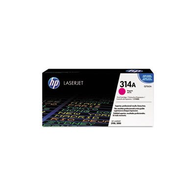 HP 314A, (Q7563A) Magenta Original LaserJet Toner Cartridge