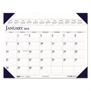 Executive Monthly Desk Pad Calendar, 24 x 19, 2023