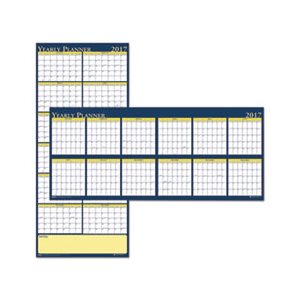 PLANNER, WALL, Recycled, Reversible, Yearly, 60" x 26" 2020