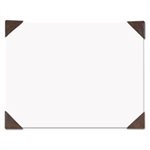 DESK PAD, DOODLE, 100% Recycled, Unruled, 50 Sheets, Refillable, 22" x 17", Brown