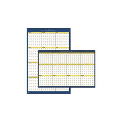 BOARD, PLANNING, 100% Recycled, 12-Month, Laminated, 36" x 24"