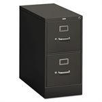FILING CABINET, 310 Series, Two-Drawer, Full-Suspension File, Letter, 26.5"d, Charcoal