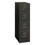 FILING CABINET, 310 Series Four-Drawer, Full-Suspension File, Letter, 26.50"d, Charcoal