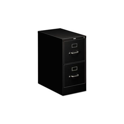 FILING CABINET, 510 Series, Two-Drawer, Full-Suspension File, Letter, 29"h x25"d, Black