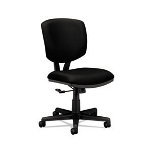 CHAIR, TASK, Volt Series, Black Fabric