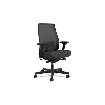 CHAIR, WORK, Endorse, Mesh, Mid-Back, Black