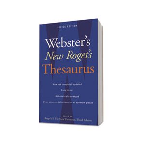 THESAURUS, WEBSTER'S NEW ROGET'S PAPERBACK