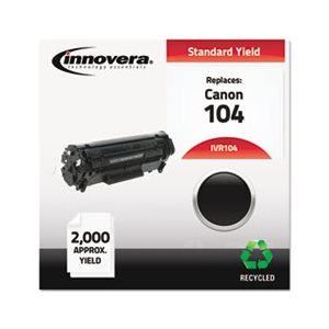 CARTRIDGE, LASER, INNOVERA, Remanufactured 0263B001AA (104) Toner, Black