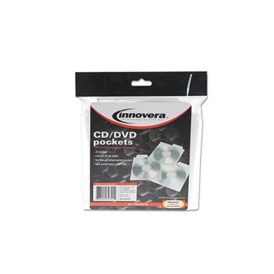 CD / DVD Pockets, 25 / Pack