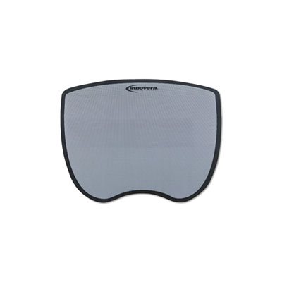 MOUSE PAD, Ultra Slim, Nonskid Rubber Base, 8.75" x 7", Gray