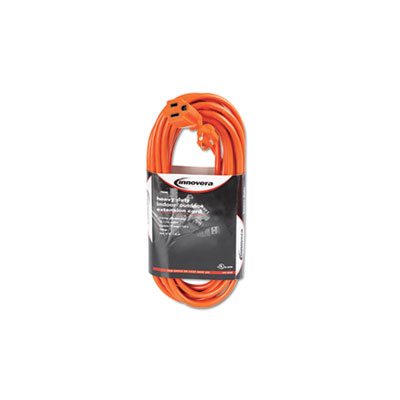 EXTENSION CORD, Indoor / Outdoor, 25', Orange