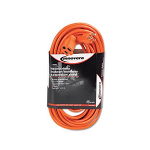 EXTENSION CORD, Indoor / Outdoor, 50', Orange