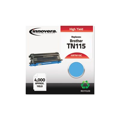 CARTRIDGE, TONER, Remanufactured TN115C High-Yield, Cyan