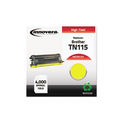 CARTRIDGE, TONER, Remanufactured TN115Y High-Yield, Yellow