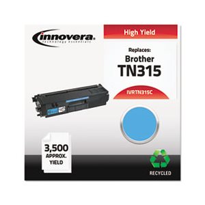 CARTRIDGE, TONER, Remanufactured TN315C High-Yield, Cyan